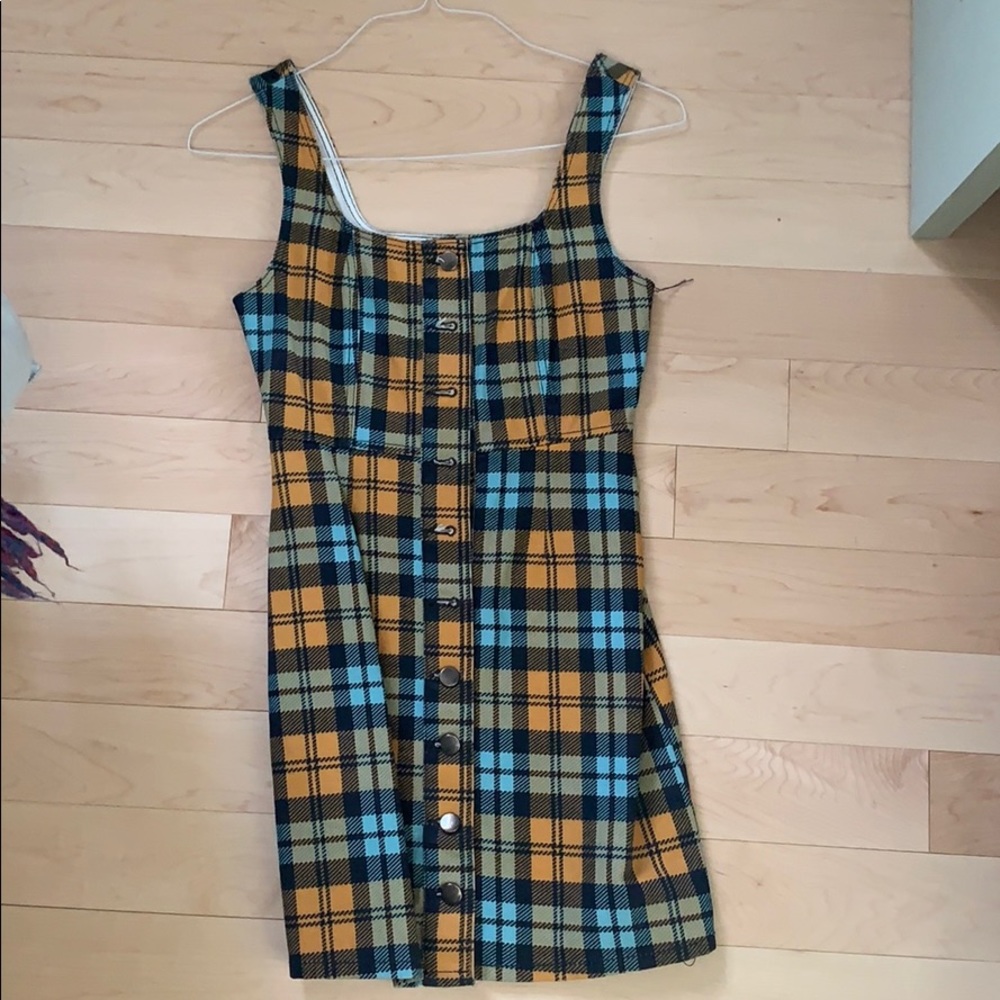 Plaid dress